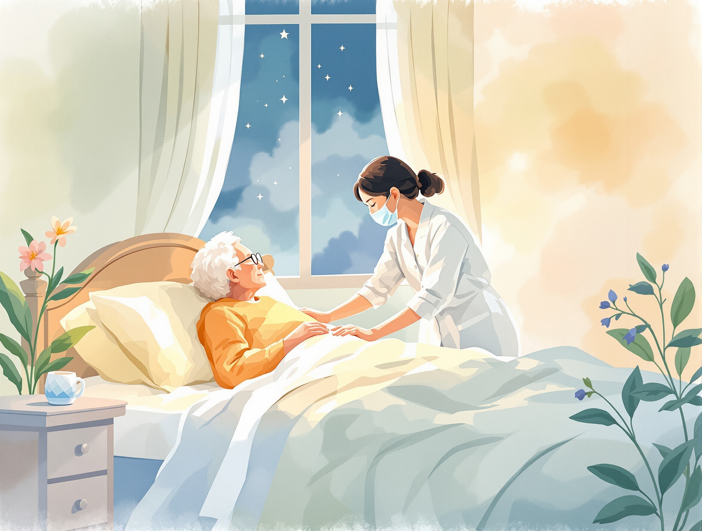 24時間体制の安心ケア